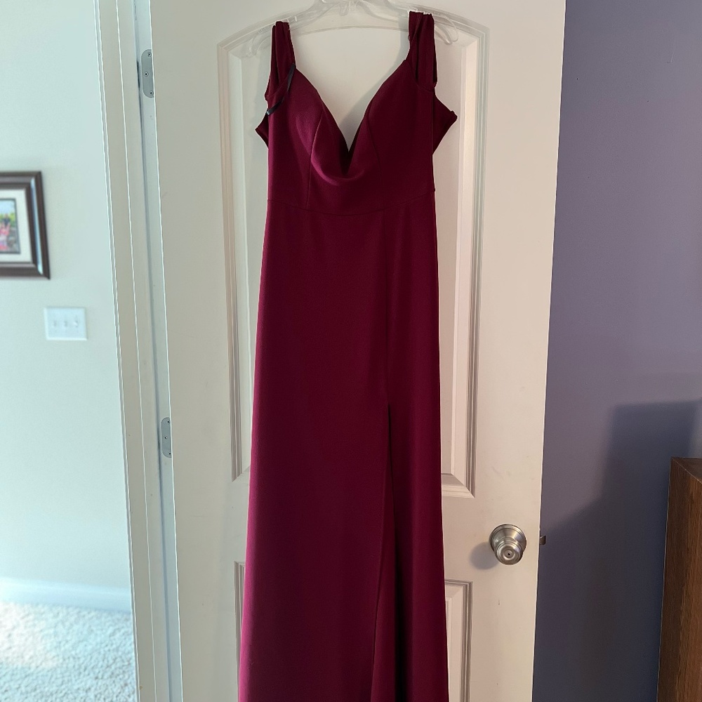 B Darlin Red Prom Dress